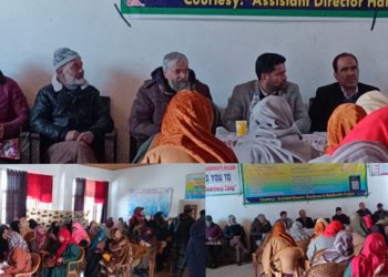 Handicrafts & Handloom Deptt Kulgam organises Awareness/ Exhibition at D H Pora