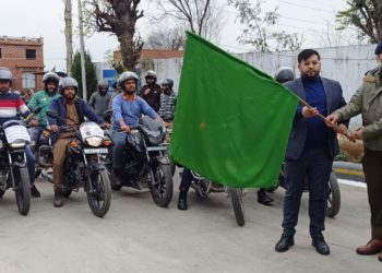 MVD Samba organises bike rally to spread awareness