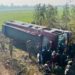 16 people injured as bus overturns in Jammu