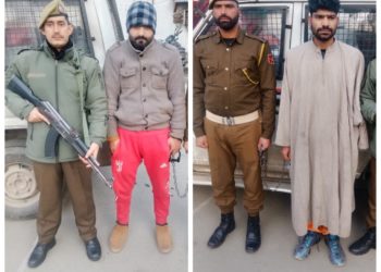 Police booked 02 notorious drug smugglers under PIT NDPS Act in Baramulla