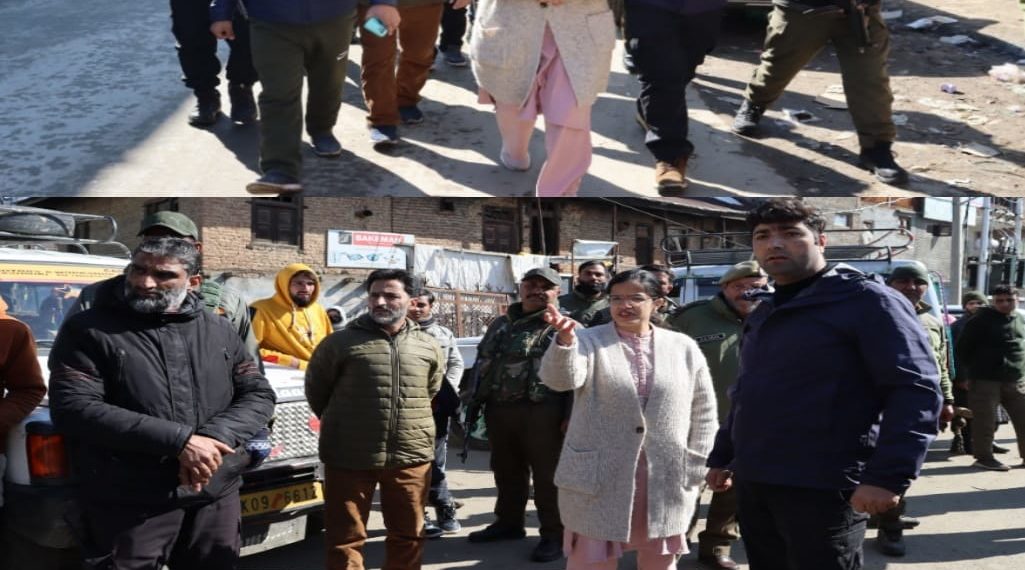 DC conducts extensive tour of Kupwara  Town