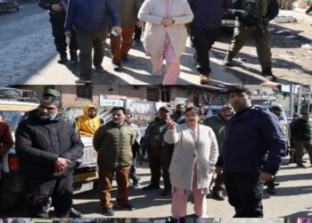 DC conducts extensive tour of Kupwara  Town