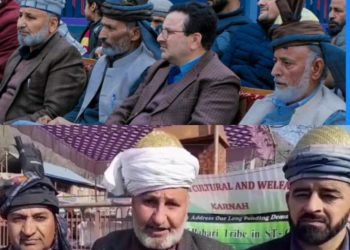بی جے پی نے پہاڑیوں کے دل جیت لئے زندہ دل ،رشید قریشی ،لون اور میر حیدندیم کی قوم کو  مبارکباد