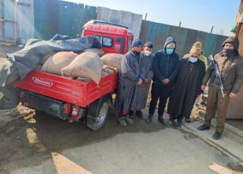 Police seizes 8 quintals of illegally procured rice in Budgam, 04 accused arrested