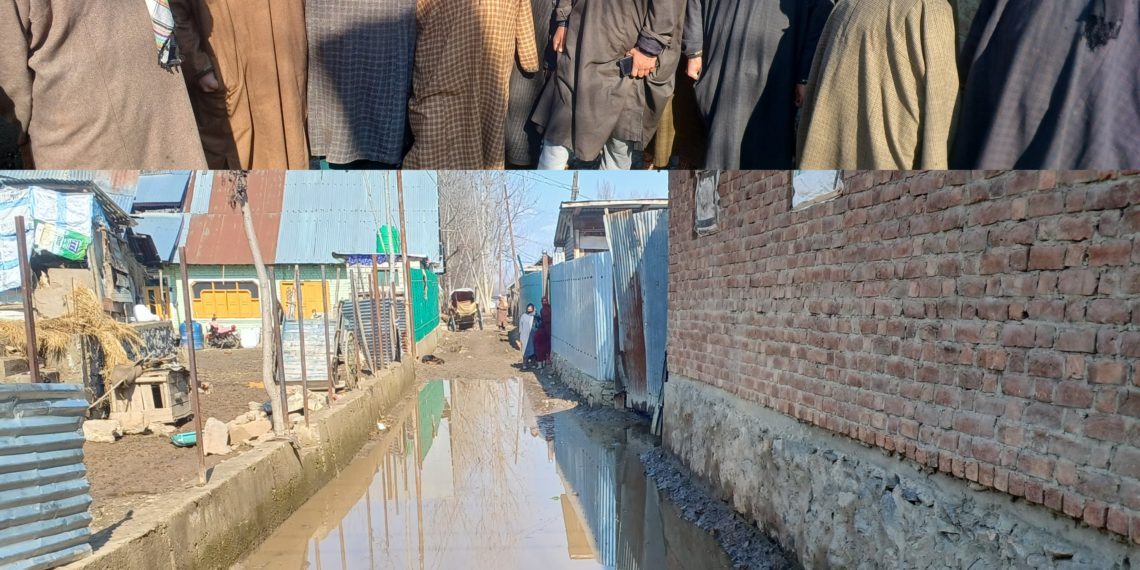 Link Road In Malik Pora Hajin In Dilapidated Condition, Irks Locals