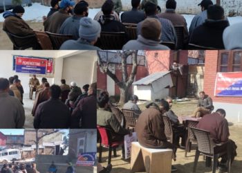 Police facilitates Police Community Partnership Group (PCPG) meetings in Kulgam