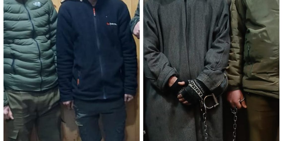 Police arrests 02 drug peddlers in Baramulla; Contraband substances recovered