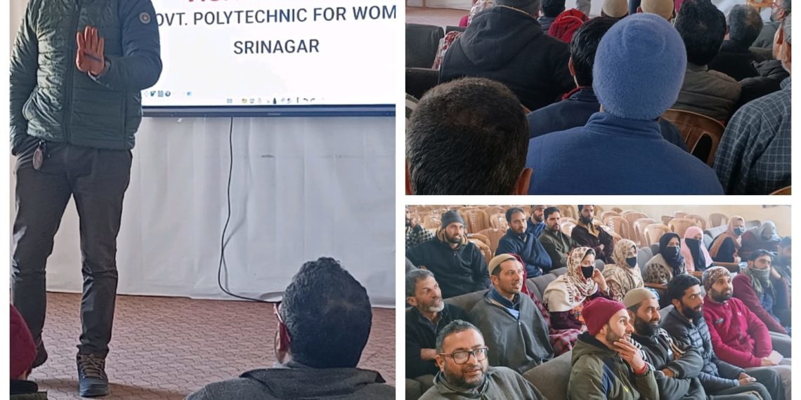 Govt. Polytechnic for Women Srinagar organized an awareness program for prospective beneficiaries of Vishwakarma Scheme