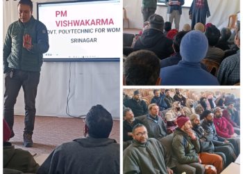 Govt. Polytechnic for Women Srinagar organized an awareness program for prospective beneficiaries of Vishwakarma Scheme