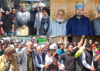 Pahari ethnic group Karnah and other associations thanked the central government (BJP) for giving scheduled tribe status to the Paharis