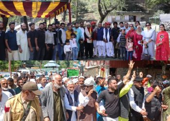پہاڑی اتھنک گروپ کرناہ و دیگر انجمنوں نے پہاڑیوں کو شیڈول ٹرائب  سٹیٹس دینے پر مرکزی سرکار (بی جے پی) کا شکریہ ادا کیا
