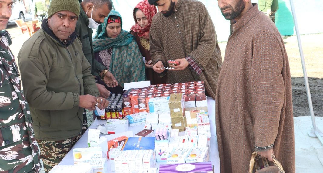 163 Bn CRPF Organizes Successful Medical Camp in Kurigam, J&K