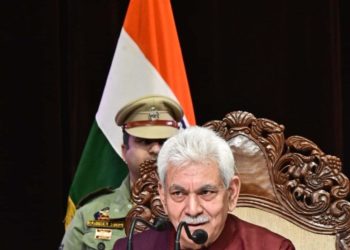 In past 4-5 years, J&K’s GDP increases from Rs 1.6 lakh crore in 2018 -2019 to Rs 2.64 lakh crore: LG Manoj Sinha