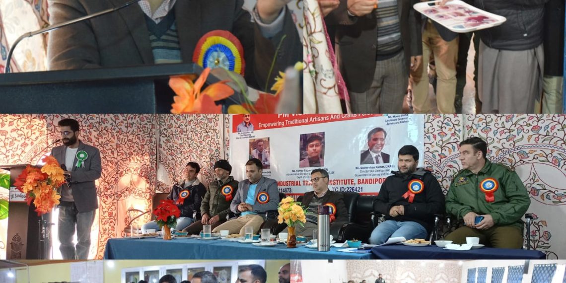 Empowering traditional artisans, craftspersons: DC Bandipora inaugurates first batch of training under PM Vishwakarma at ITI Bandipora