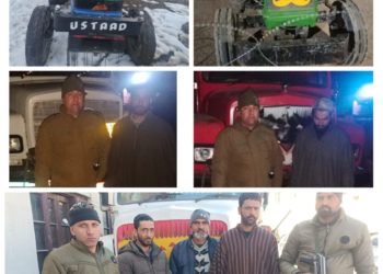 Illegal Mining of Minerals: Police seizes 07 vehicles, arrests 06 drivers in Baramulla