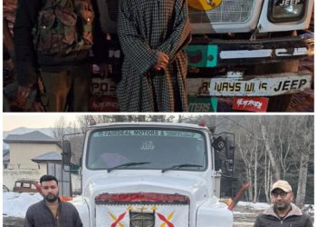_Illegal extraction & transportation of minerals,_ Police seizes 2 vehicles, arrests 2 drivers in Baramulla