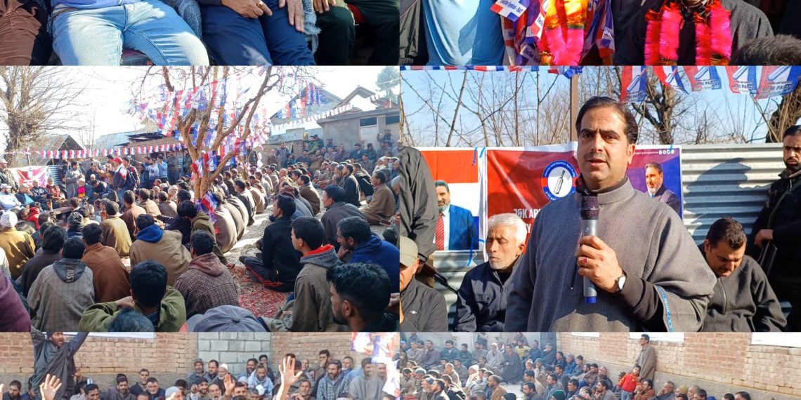 Apni Party receives boost as notable Social activist join party in Sumbal
