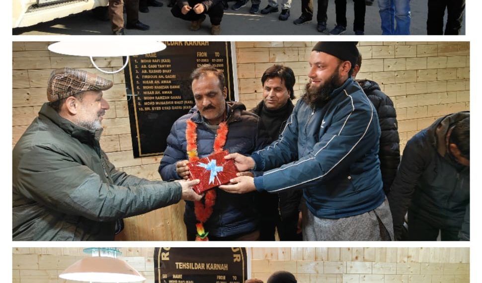 A Warm Farewell to Naib Tehsildar Mushtaq Ahmad Dar as he Transfers to Mattan Area