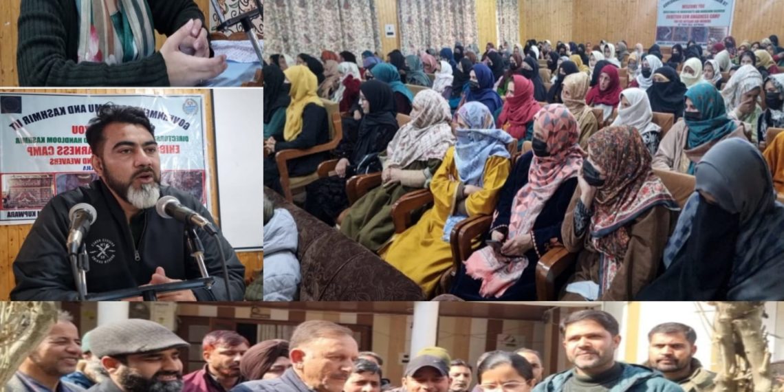 DC Kupwara presides over exhibition cum awareness camp, asks women entrepreneurs, artisans to avail benefits Govt. schemes,  utilize online marketplaces E-commerce