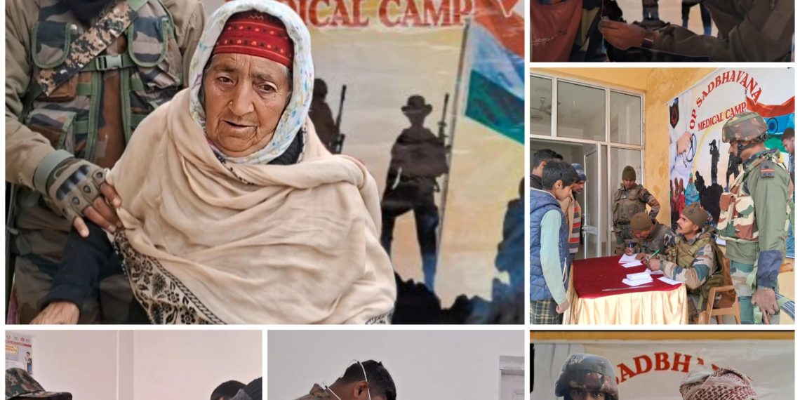 Indian Army Holds Free Medical camp at Bedar Mandi