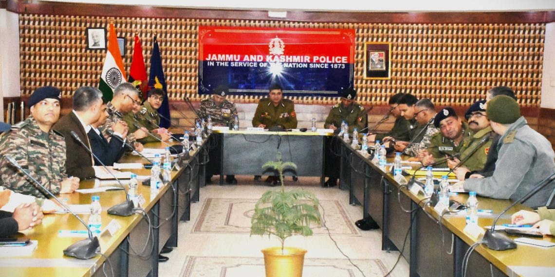 IGP Kashmir revisits security in a joint meeting at PCR Kashmir