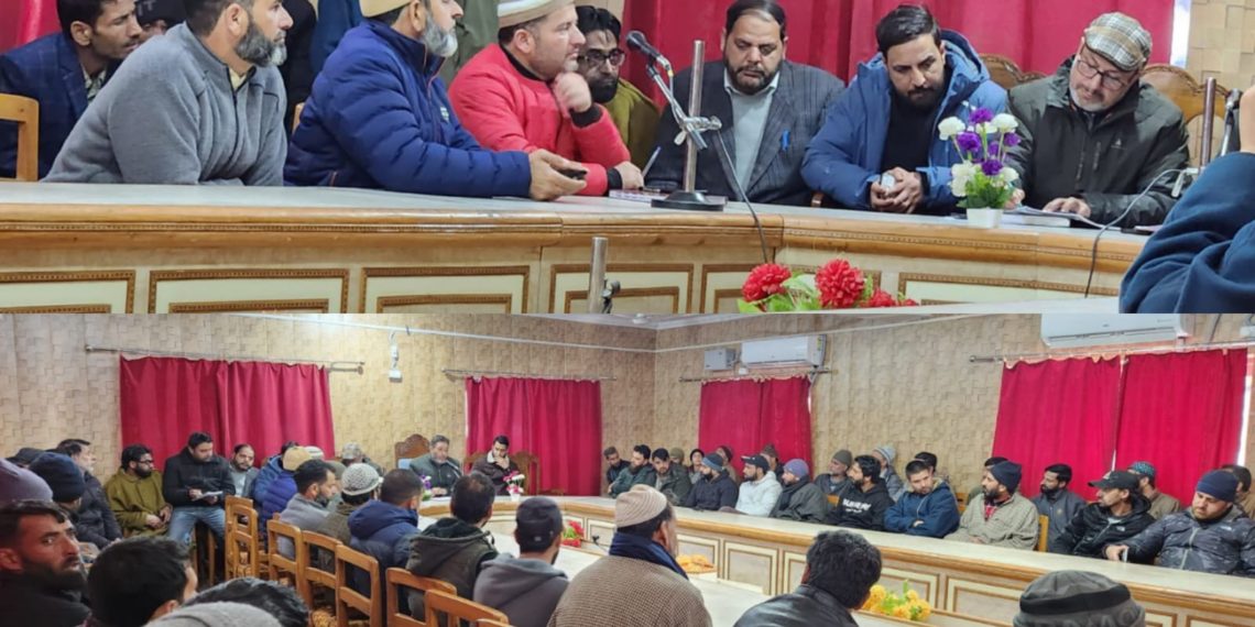 ایس ڈی ایم کرناہ کی بیوپار منڈل کرناہ کے نمائندگان سے میٹنگ