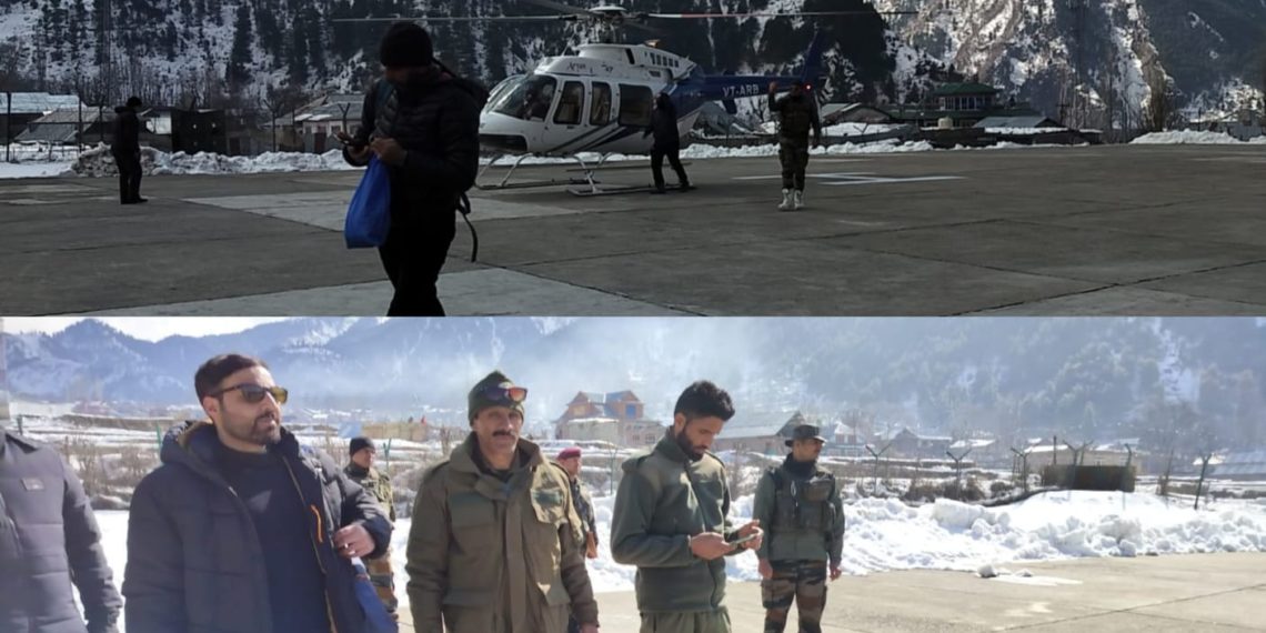 23 Airlifted from Karnah to Kupwara, Including Aspirants,passengers and Patients
