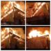 “Devastating Fire Strikes Moori Area of Nawagabra in Karnah, Leaving Two Homes in Ruins”