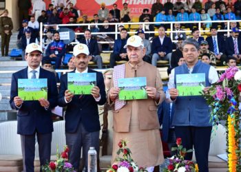 Lt Governor attends the closing ceremony of 72nd All India Police Hockey (Men/Women) Championship