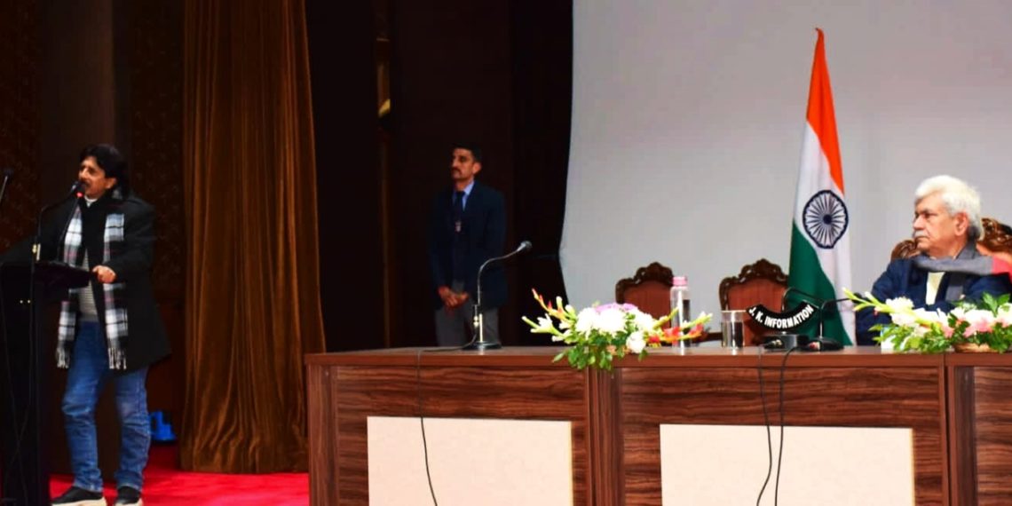 Lt Governor interacts with 160-member delegation of Pahari Community from Kashmir Division at Srinagar