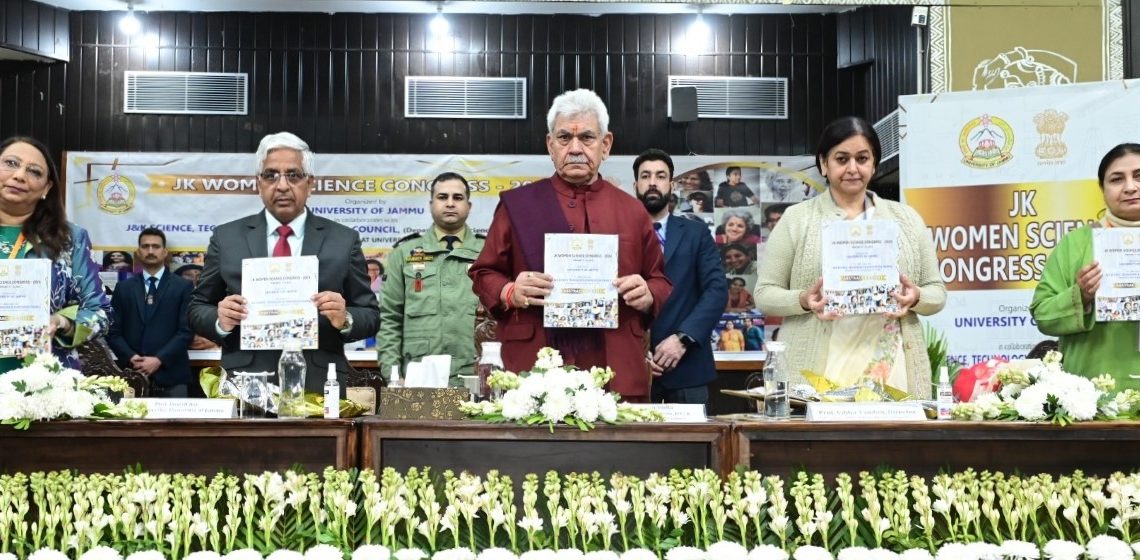 Lt Governor addresses ‘J&K Women Science Congress 2024’ at University of Jammu