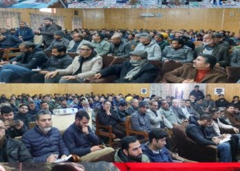 Saurabh Bhagat presides over public darbar at Kupwara