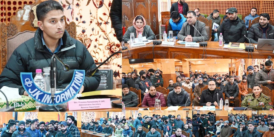 Secretary Revenue chairs Public Darbar at Shopian