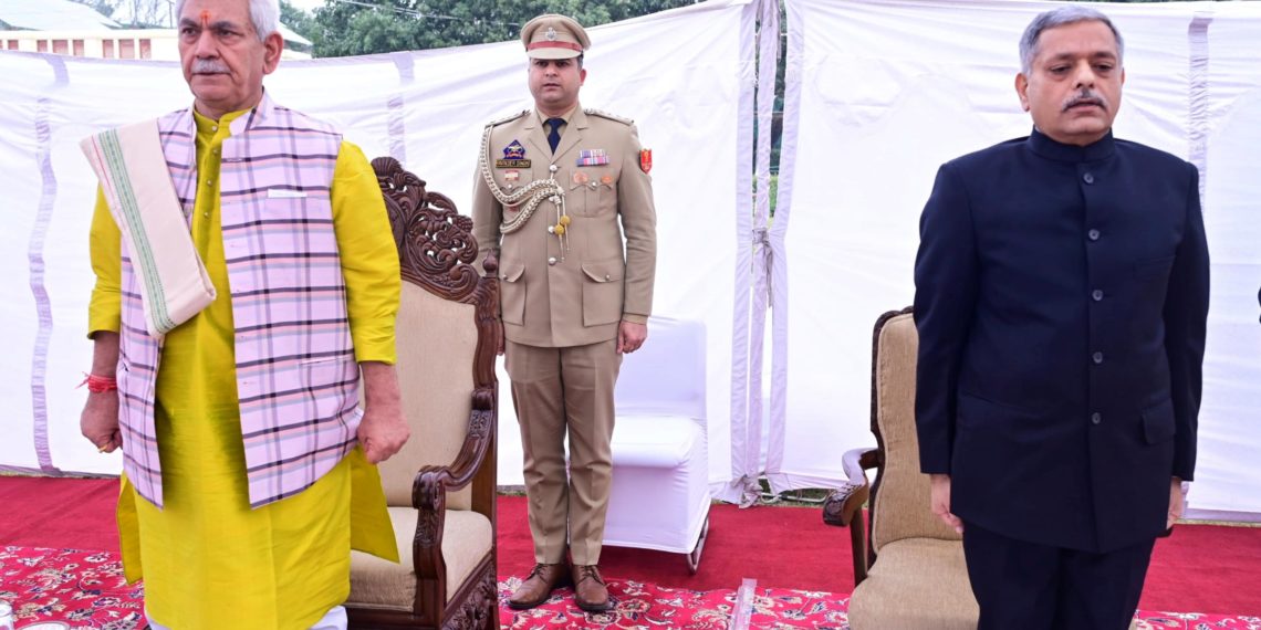 Shri A. K. Choudhary was sworn in as the Chairman, Public Service Commission, UT of Jammu Kashmir at a ceremony held at Raj Bhawan.