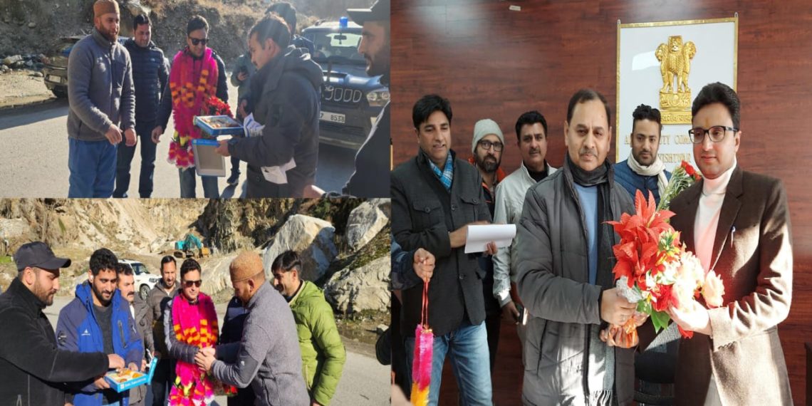 Varunjeet Singh Charak Assumes Charge as Additional Deputy Commissioner Kishtwar