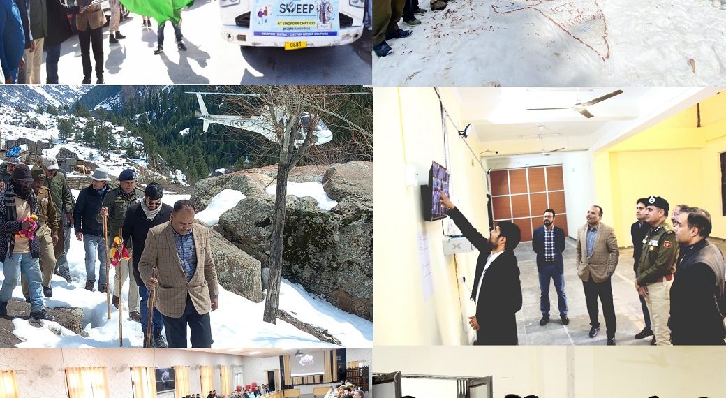 CEO reviews preparations across Kishtwar district