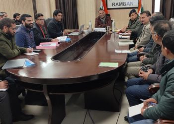 CEO reviews preparedness in Ramban district