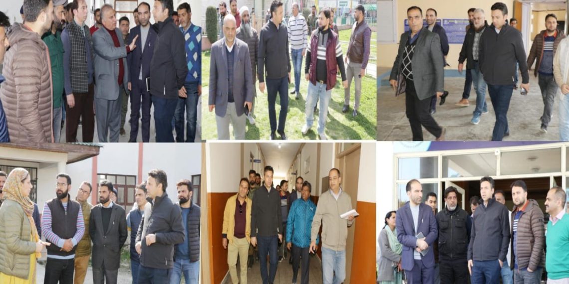 DEO Srinagar conducts comprehensive inspection of Election Strong rooms cum Distribution/ Collection Centres