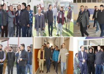 DEO Srinagar conducts comprehensive inspection of Election Strong rooms cum Distribution/ Collection Centres