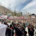 “Massive Turnout Despite Cold: People Rally Behind Ghulam Nabi Azad’s Vision for Development and Honesty”