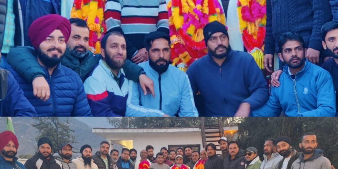 Farewell Party Organized for Outgoing Officers of Youth Services and Sports Department Poonch