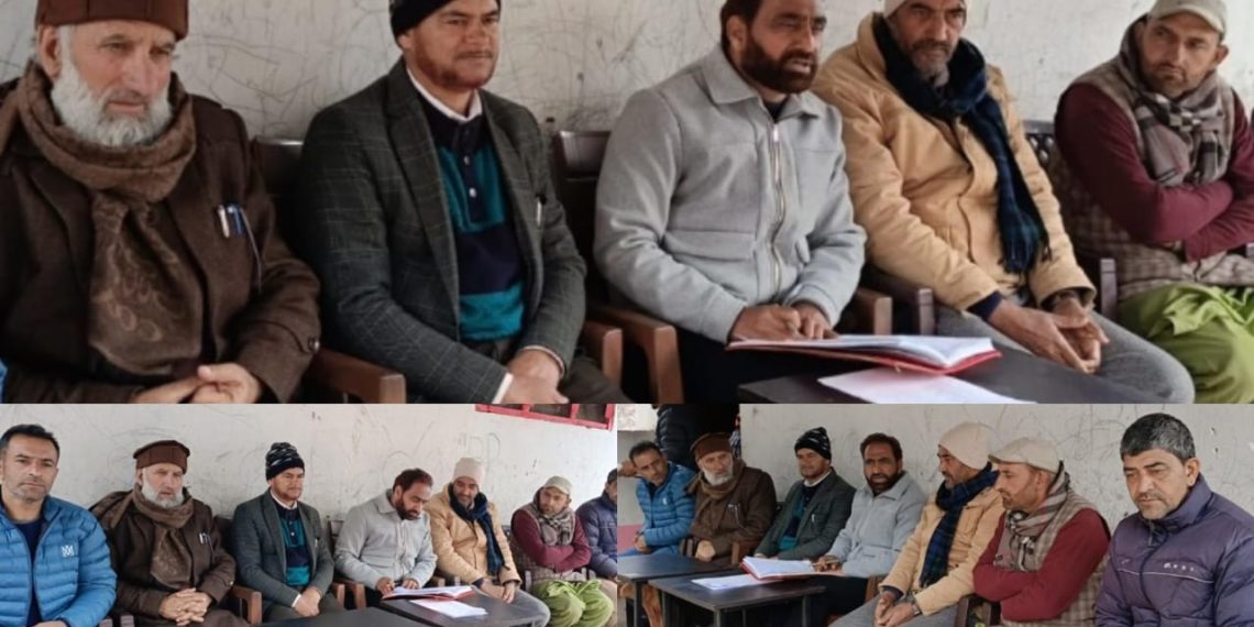 Cluster Head Model Higher Secondary School Sawjian Conducts Awareness Campaign at High School Chamber