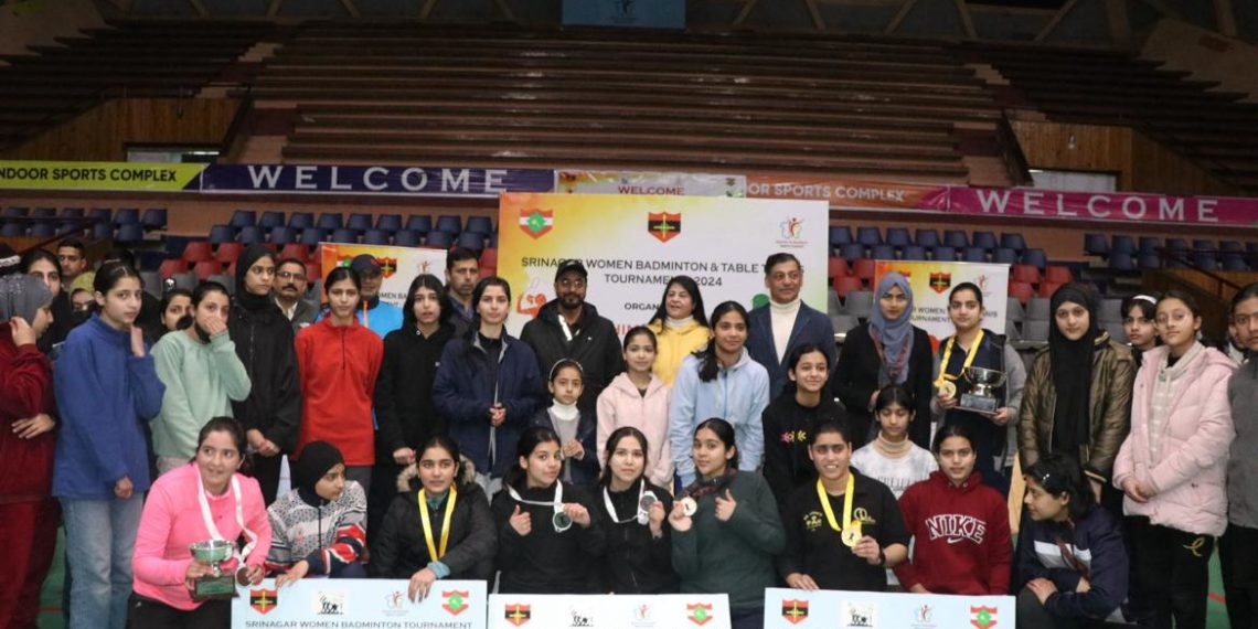 SRINAGAR WOMEN BADMINTON AND TABLE TENNIS TOURNAMENT 2024