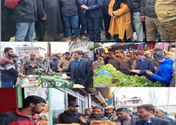Market Checking intensified in Handwara town