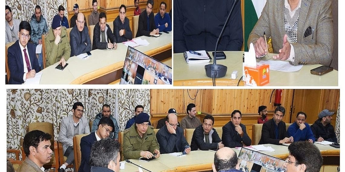 Div Com Kashmir reviews arrangements for Holy Month of Ramadan & Navroz