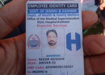 Couple, son dead, another son injured as family vehicle falls into deep gorge in Kishtwar