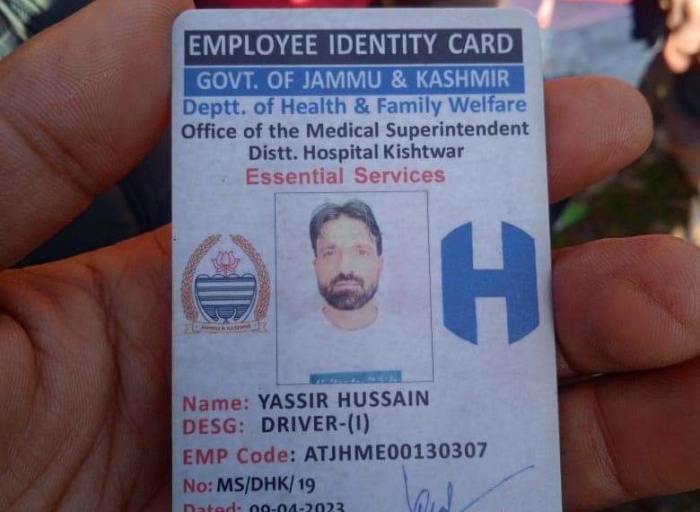 Couple, son dead, another son injured as family vehicle falls into deep gorge in Kishtwar