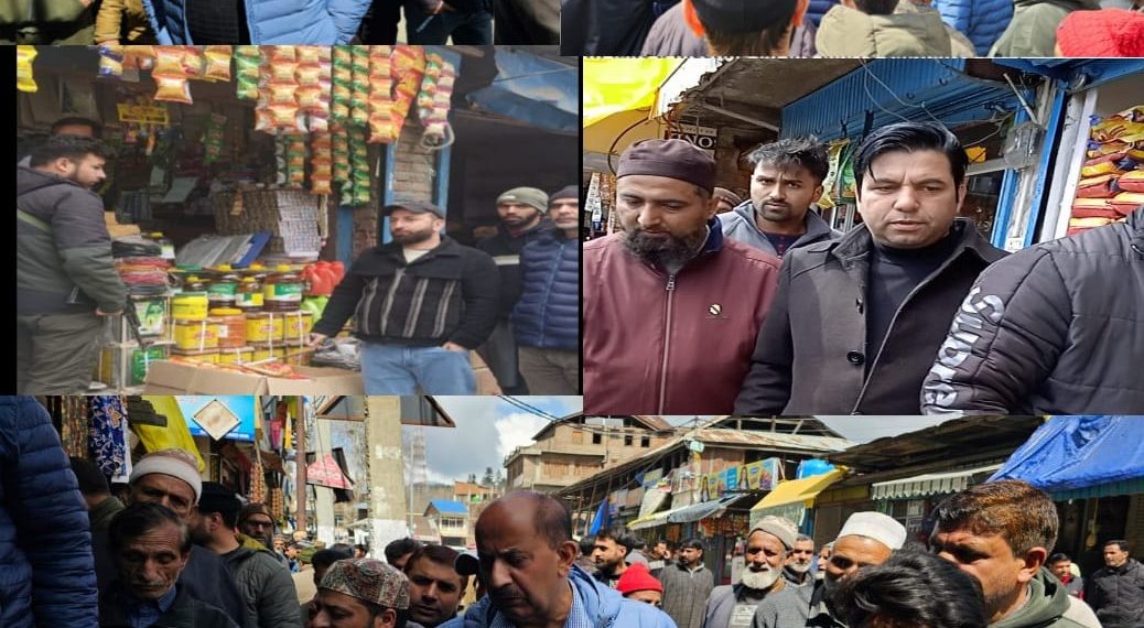 Admin intensifies Market checking at  Kupwara and other towns of district