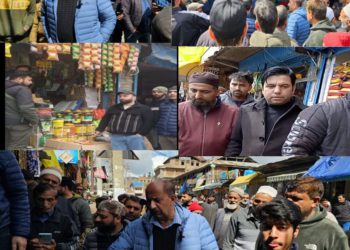 Admin intensifies Market checking at  Kupwara and other towns of district