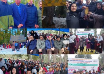 District Administration B’la organises Voters Awareness program under SVEEP at Ladu-Ladoora